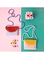 Bag Crochet Pink / Yellow