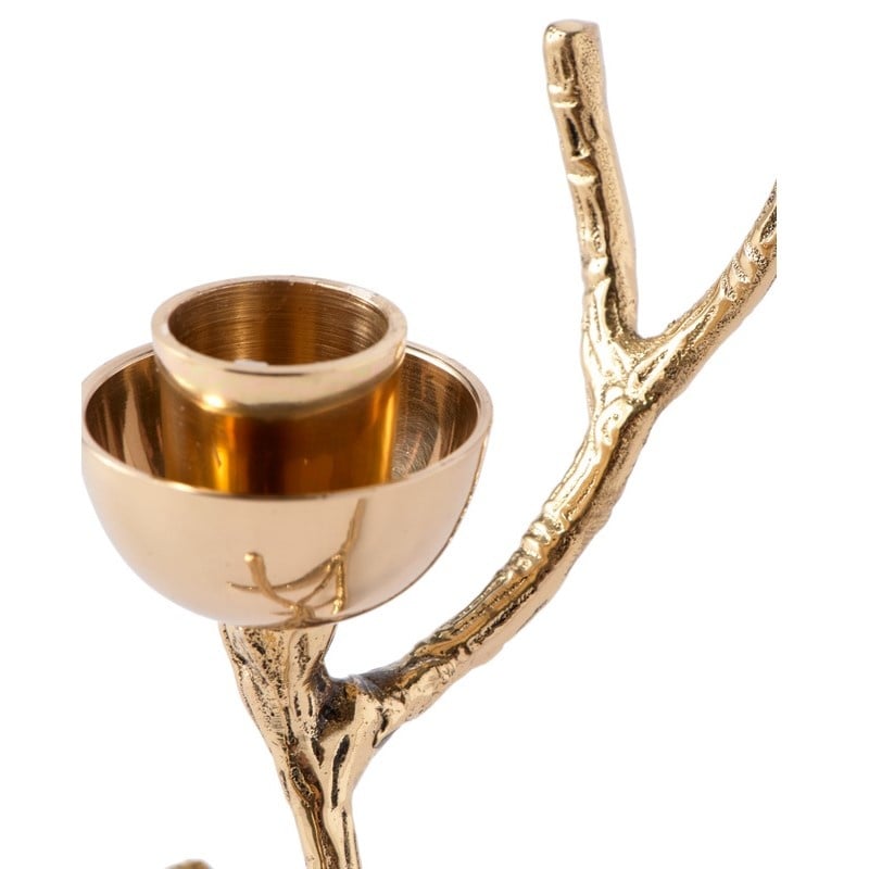 Twiggy Candle Holder -XS Gold
