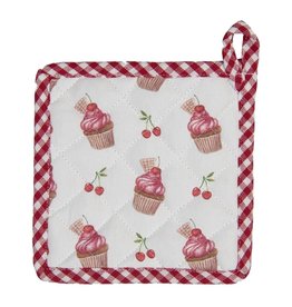 Clayre & Eef Potholder Child Cherry Cupcakes