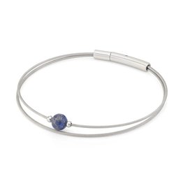 Clic  Dutch Design Jewelry Thinking of You Armband Lapislazuli