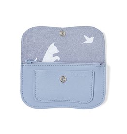 Keecie Wallet Cat Chase Small Lavendelblau