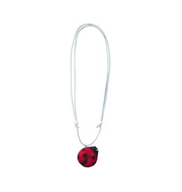 Global Affairs Necklace Wool Felt Ladybug