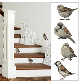 Myrte Wall sticker House Sparrows I