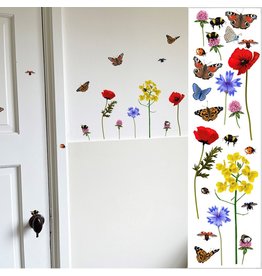 Myrte Insects and Flowers Wall Stickers