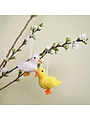 Pendant Chick White and Yellow