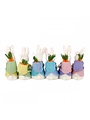 Egg Warmer Hare with Backpack Pastel, Turquoise