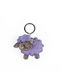 Keychain Sheep Pastel shades Lilac