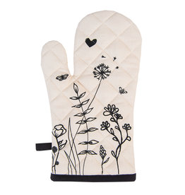 Clayre & Eef Oven glove Flora and Fauna