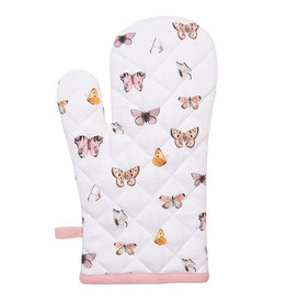 Clayre & Eef Oven Glove Butterflies