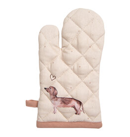 Clayre & Eef Oven Glove Dachshund