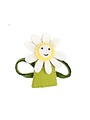 Finger Puppet Flower - White