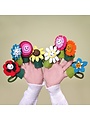 Finger Puppet Flower - Orange