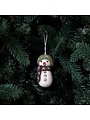 Pendant Snowman Earth Tones 8 pcs.