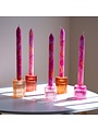 Marble Candle 2 pcs. Neon Paradise