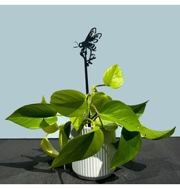 Metalbird Honey bee, Plant stake 70 cm