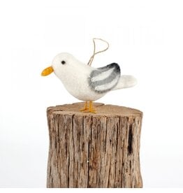 Sjaal met Verhaal Felt Bird: Seagull