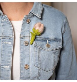 Sjaal met Verhaal Brooch Tulip, Livia