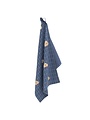 Tea towel Blue