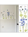 Wall sticker Wild Flowers in Blue