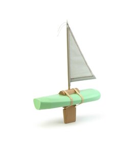 Ikonic Toys Gray Sail Bottle Boat