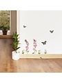 Wall sticker Wild Flowers in Pink