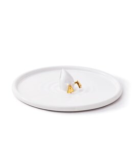 Pols Potten Diving Duck Board, Gold