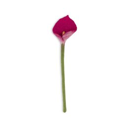 Sjaal met Verhaal Felt Flower Calla Magenta