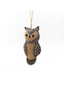 Felt Pendant Owl 3 pcs.