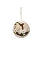 Felt Pendant Ball Nutcracker Ass. 6 pcs.