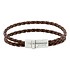 JOSH JOSH Armband Heren | Brown 09133-BRA (Maat: 21 cm)