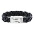 JOSH JOSH Armband Heren | Black 24311-BRA (Maat: 21 cm)