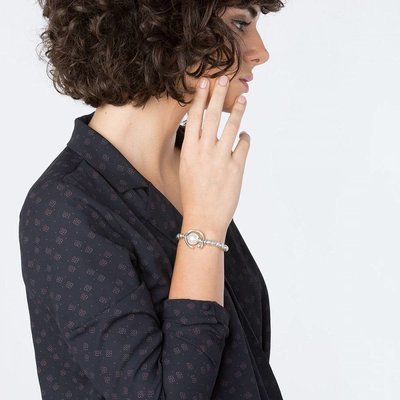 UNOde50 UNOde50 Armband | ANOTHER ROUND | Parel |  PUL1358BPLMTL