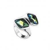 UNOde50 UNOde50 Ring - CUBE SQUARED -  ANI0543AZUMTL