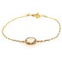 LILLY LILLY Armband | Square Crystal Gold | Champagne | A8