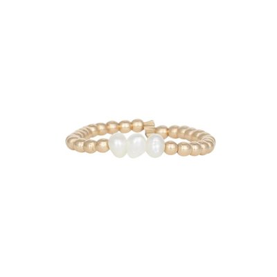 MIAB Jewels MIAB Ring | Goud | Parel | 14K Gold Filled