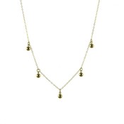 BLINCKSTAR BLINCKSTAR Ketting | Goldfilled | Drops | 1802K05