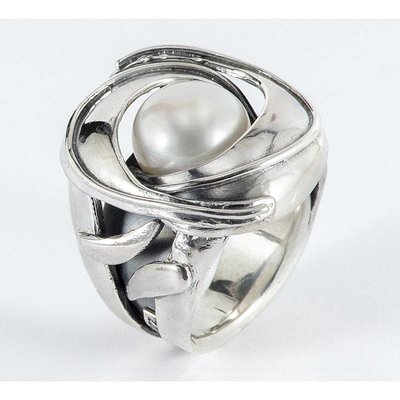 GATZ GATZ Ring | ORCHIDEE | Zilver | Parel | 2511