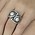 GATZ GATZ Ring | OWL | Zilver | Parel