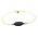 LILLY LILLY Armband | Precious Oval | Verguld | Onyx