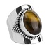 YMALA YMALA Ring | 925 Zilver | TIJGEROOG edelsteen | YM-0002