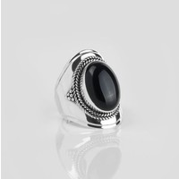 YMALA YMALA Ring | 925 Zilver | ONYX edelsteen