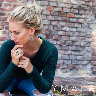 YMALA YMALA Ring | 925 Zilver | TIJGEROOG edelsteen | YM-0002