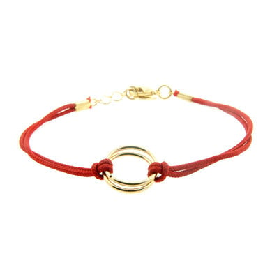 LILLY LILLY Armband | Friendship Cord | Red