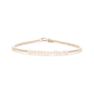 MIAB Jewels MIAB Armband | Goud | Parel | 14k Gold Filled