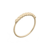 MIAB Jewels MIAB Ring | Goud | Braided