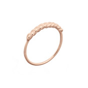 MIAB Jewels MIAB Ring | Rose Goud | Braided