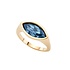 UNOde50 UNOde50  Ring | POP EYE | VERGULD | Blauw Kristal | MY LUCK | ANI0594AZUORO