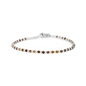 MIAB Jewels MIAB Armband | Zilver | Tiger Eye | One by One