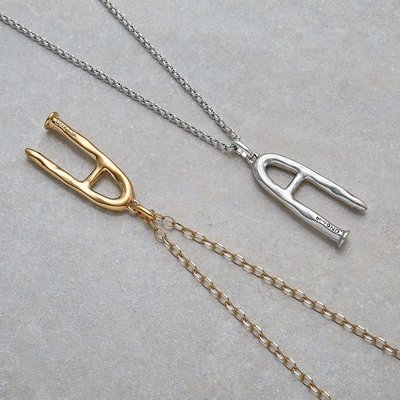 UNOde50 UNOde50 Bedeltje | Letter M | BIG | VERGULD | CHA0013ORO0000U