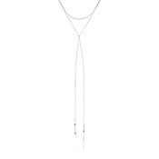 ANIA HAIE ANIA HAIE Necklace | HELIX LARIAT | ZILVER | N012-01H